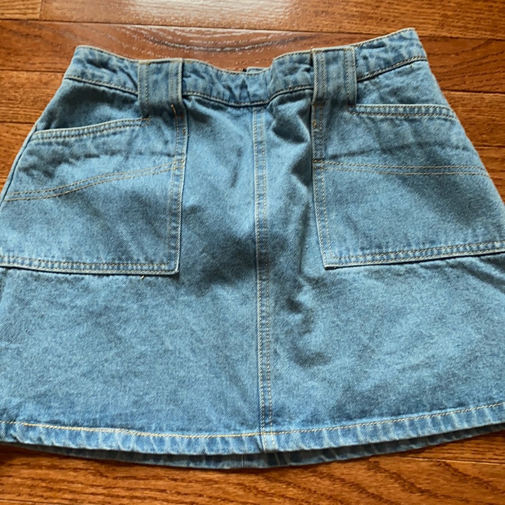Denim skirt